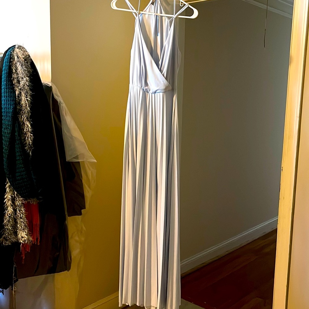 Light blue/ periwinkle maxi dress